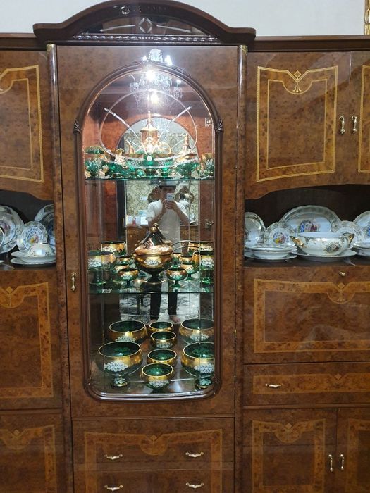 Шикарный богемский сервиз