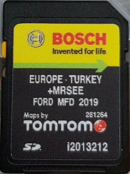 V12 Ford MFD Sd Card Eastern Europe 2022гд Форд България Русия Румъния