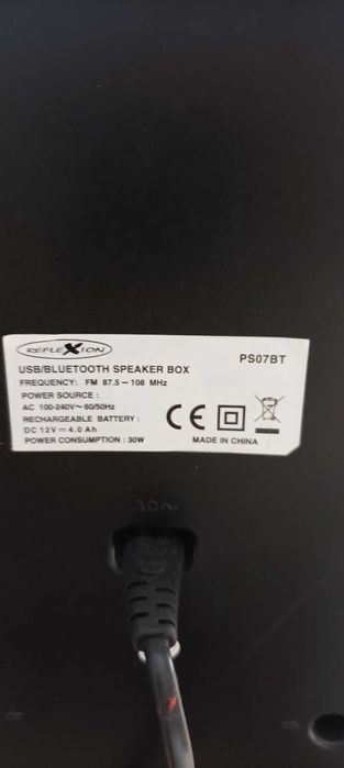 Boxa bluetooth cu acumulator,Reflexion 30w