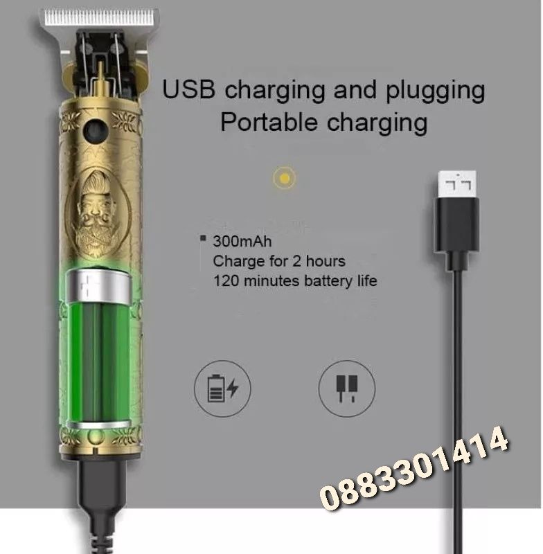 Машинка за подстригване USB Акумулаторна Безжична