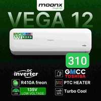 Кондиционер MOONX Vega 12 inverter PTC GMCC Toshiba +доставка