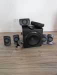 Sistem audio, Logitech, Z906, Surround 5.1, 1000 W, Negru