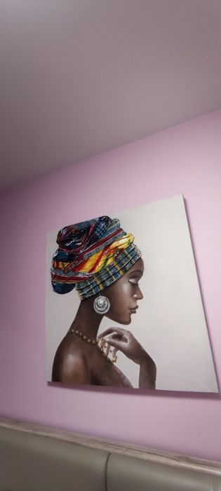 Картина чернокожа жена