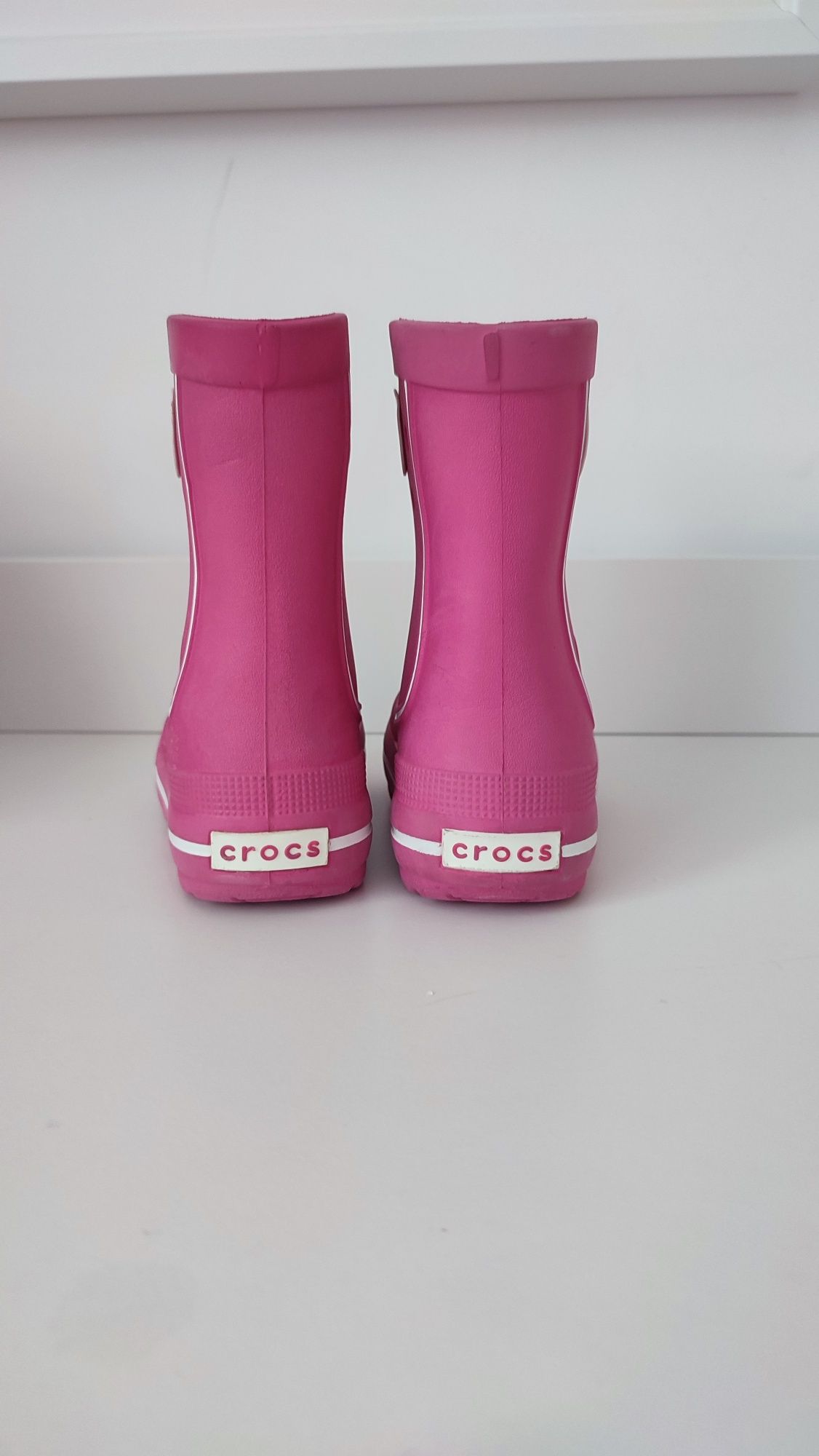 Детски розови ботуши за дъжд Crocs