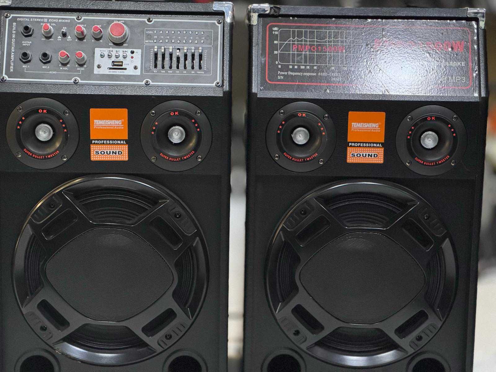 Тонколони Temeisheng DP-284BT, с Bluetooth, USB, Микрофон