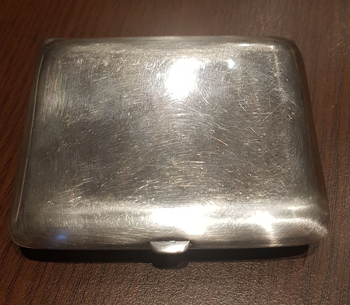 Oferta tabachera argint masiv sterling 43,deosebita,vintage,colectie