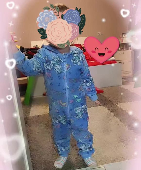Salopeta Paw Patrol mărime 92 98