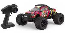Mini monster PT14R 1:14, brushless, 80км\ч, Червено