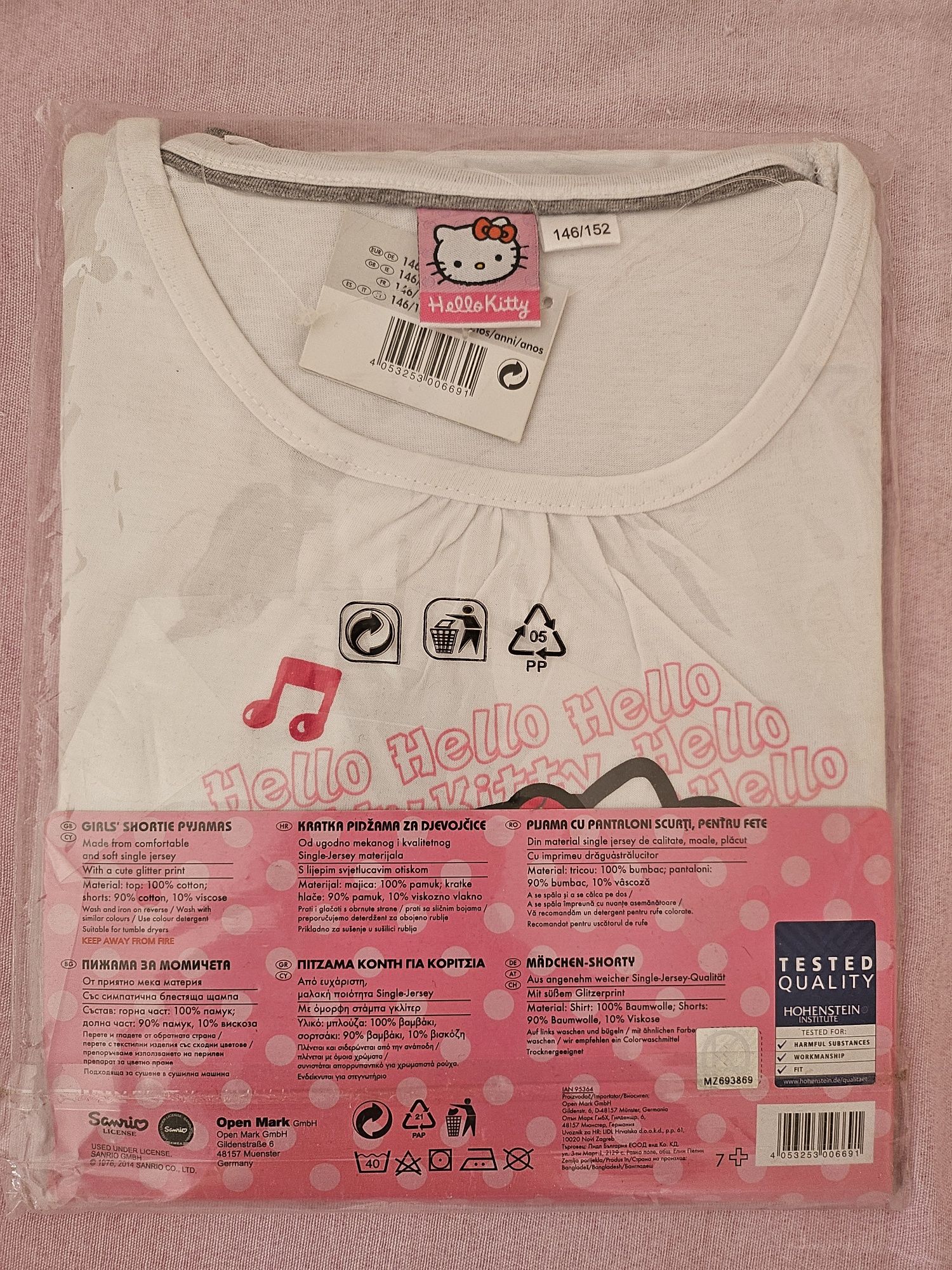 Pijama Hello Kitty 146/152