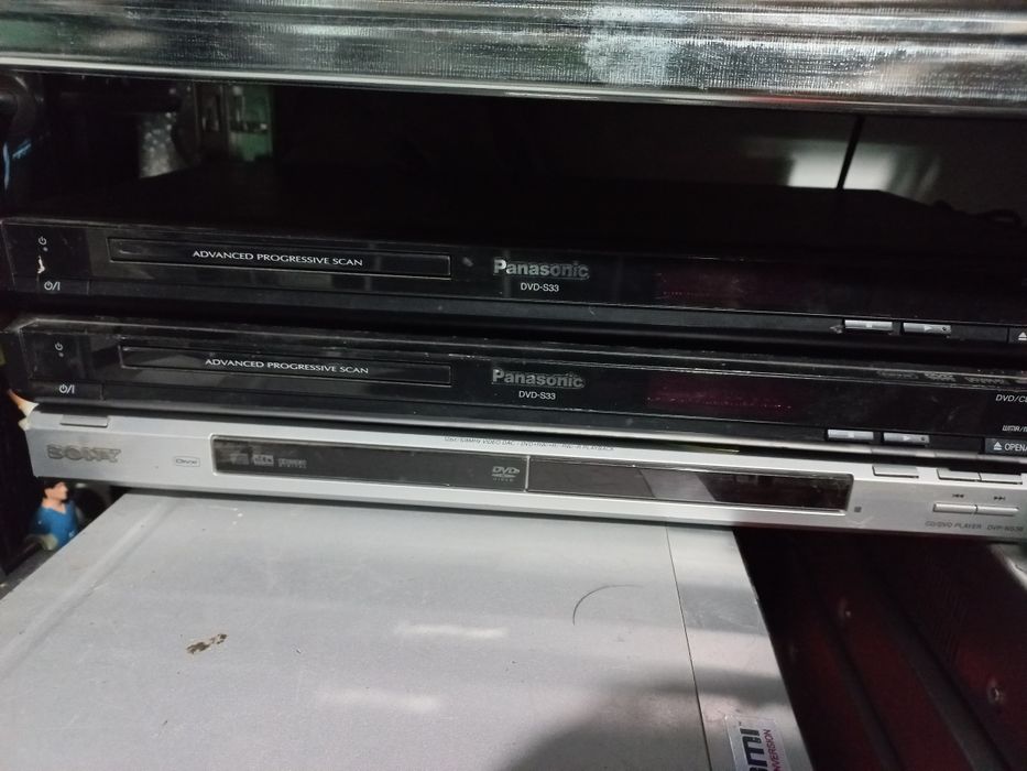 Bluray player dvd player dvd recorder vhs panasonic sony yamaha jvc