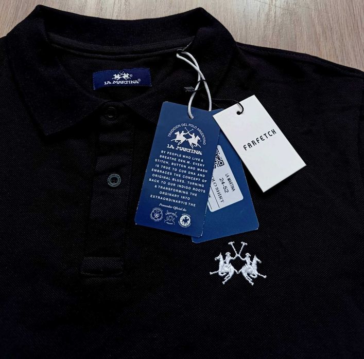 Мъжки тениски с яка La Martina