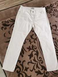 Pantalon de blugi albi