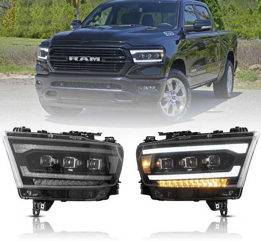 Комплект тунинг LED Matrix  фарове  DODGE RAM 2019+