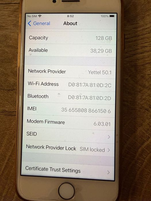 iPhone 7 128 gb отличен