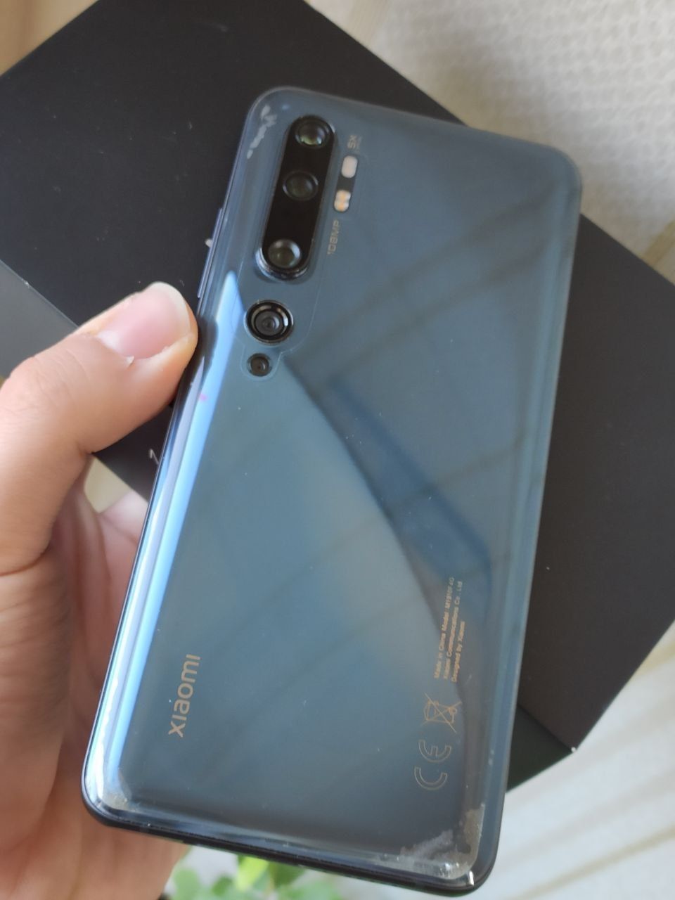 Mi note 10 pro  ro 8 ga 128