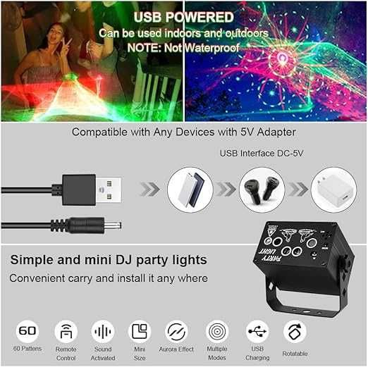Dj Disco Lights Парти светлини