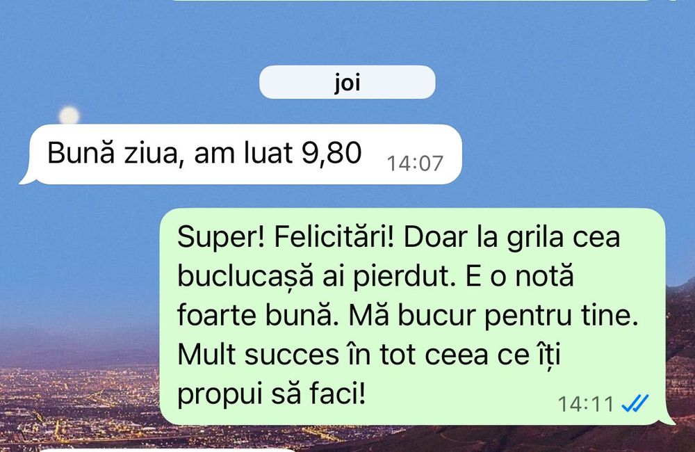 Meditații - limba română