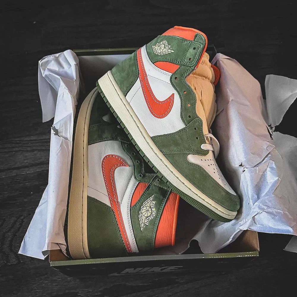 Jordan 1 High OG Craft Celadon