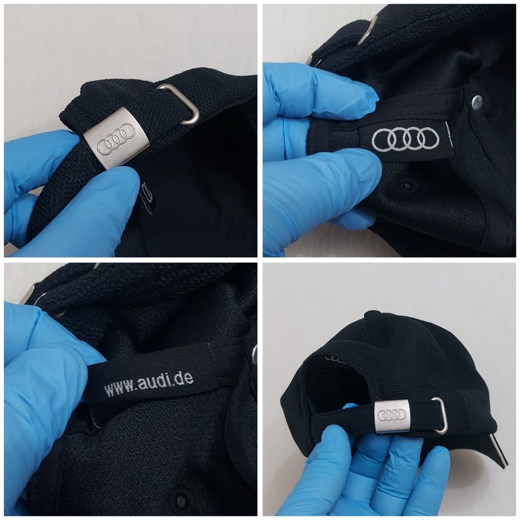 Sapca nouă Audi Golf Sport Snapback black, 100% lână, One Size