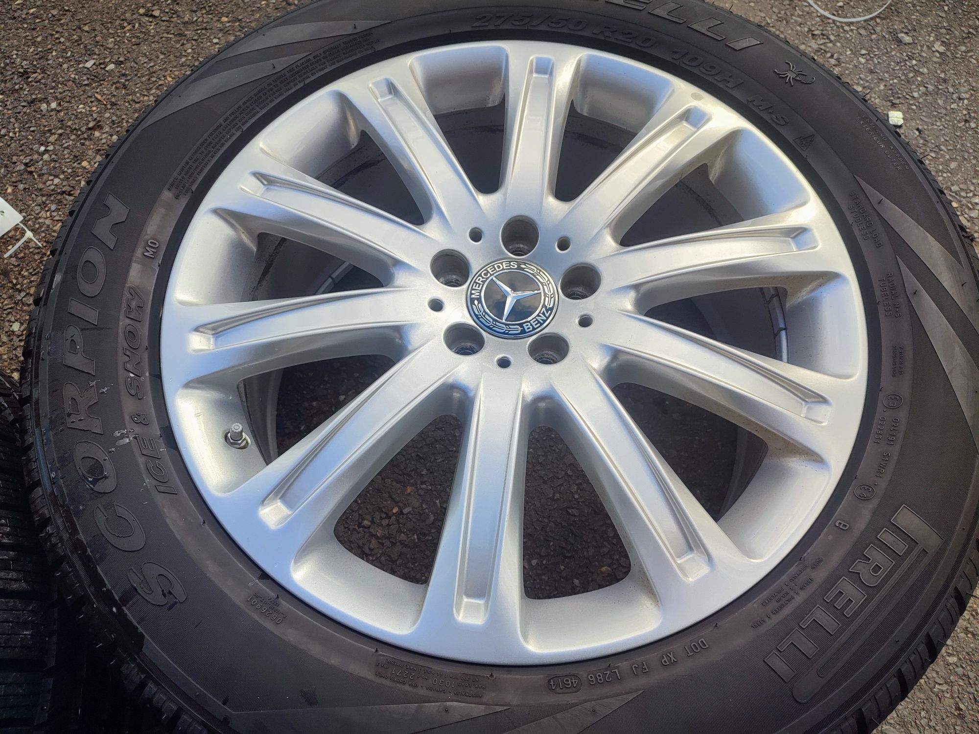 20" оригинални алуминиеви джанти за Mercedes GLEcoupe/GLS/ML/GLE.