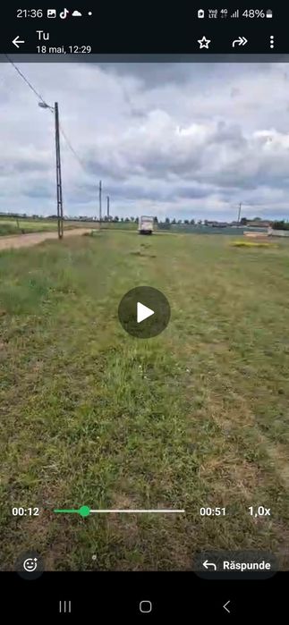 Vând teren intravilan