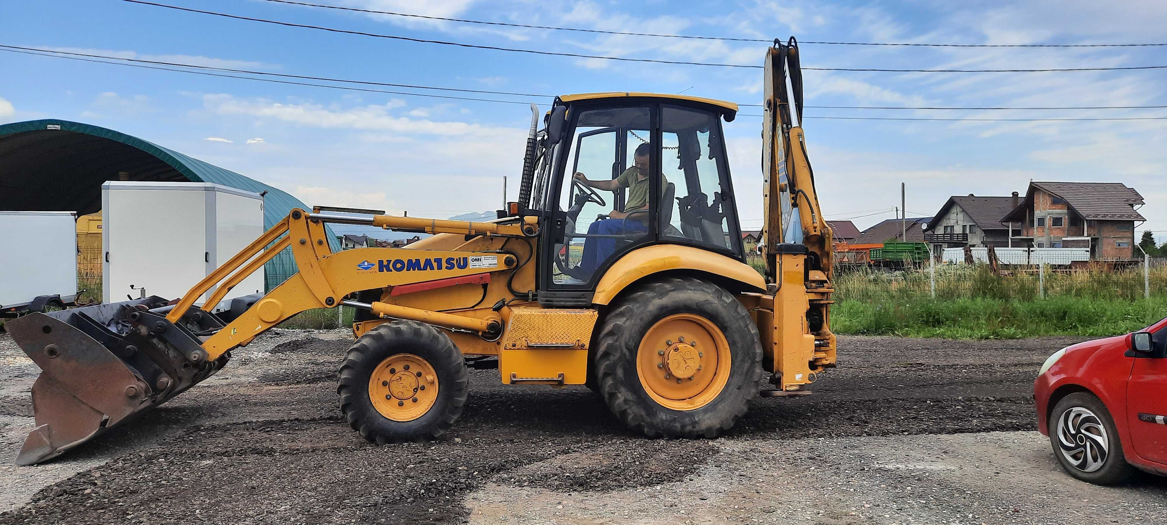Închiriez buldoexcavator