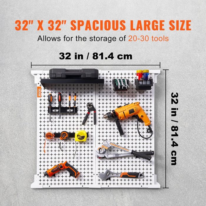 Organizator Perete 813x813mm, 150kg, Kit Depozitare 25PCS