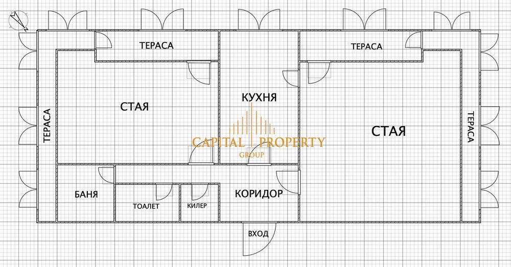3-стаен в Силистра-Център площ 87 цена 95990
