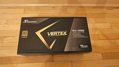 Захранване Seasonic Vertex GX-1000 ATX 3.0 PCIe 5.0 Gold с гаранция