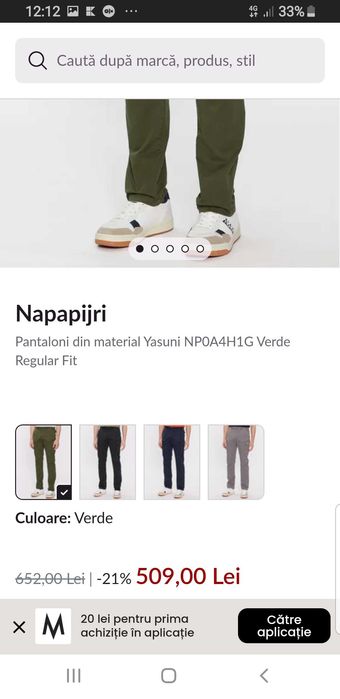 Pantaloni noi Napapijri geographic