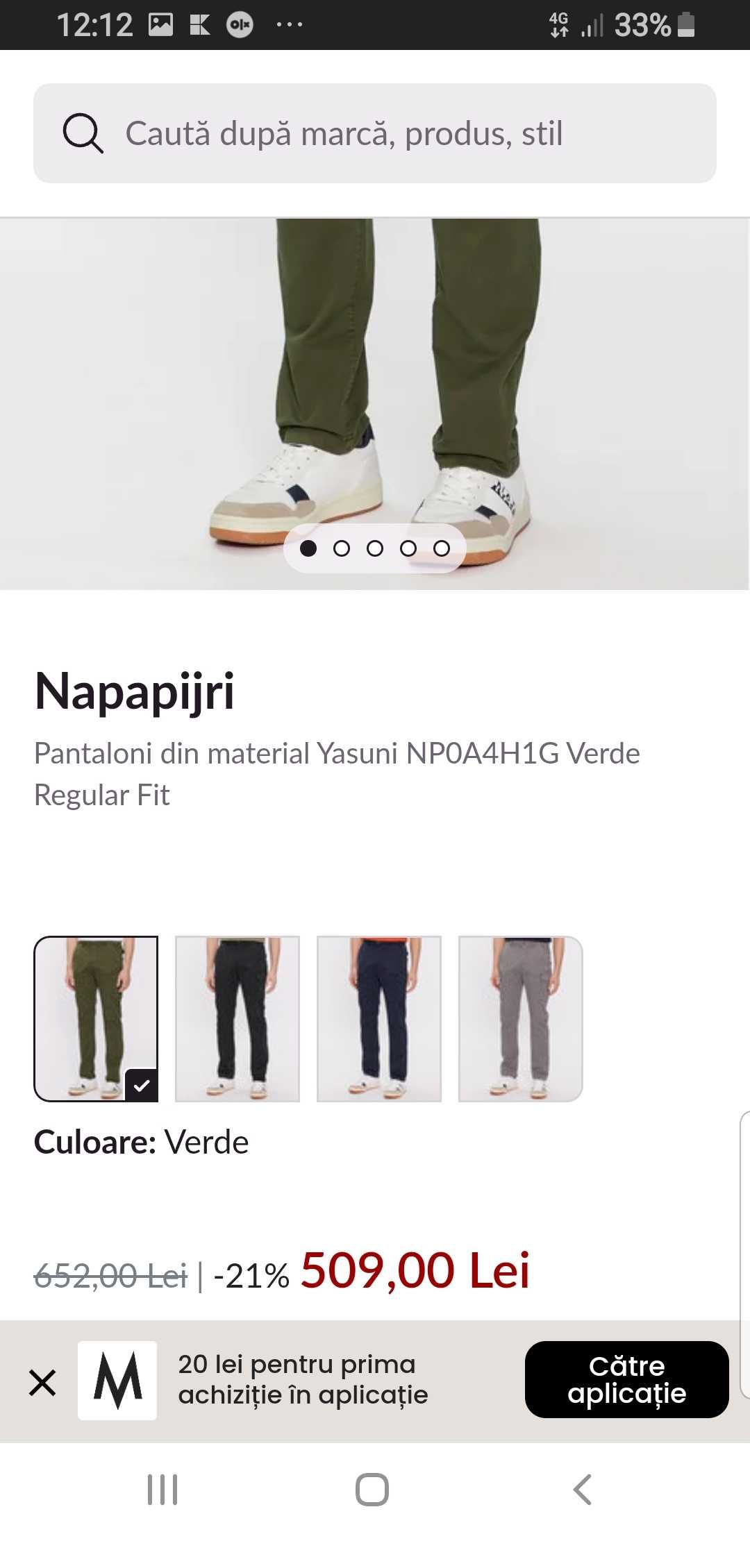 Pantaloni noi Napapijri geographic