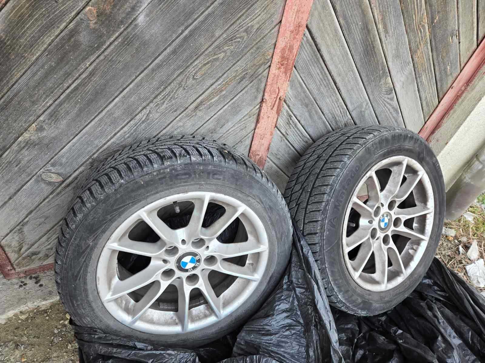 Джанти BMW 16" Алуминиеви с износени зимни гуми.