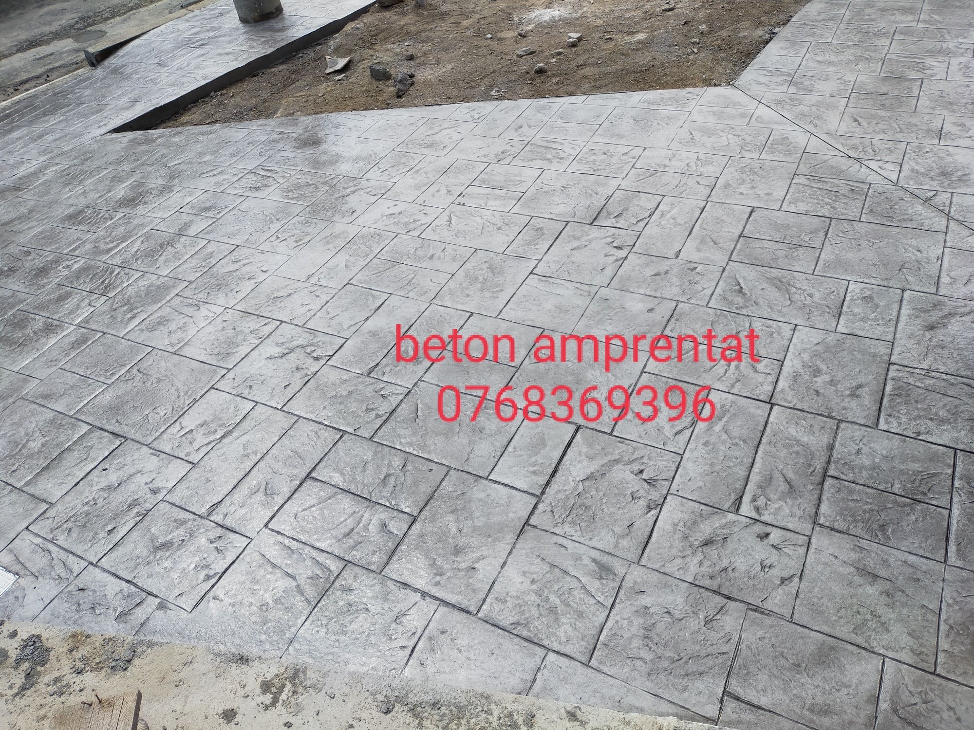 Beton  amprentat