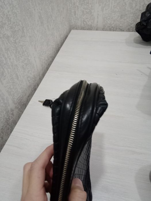 Кожаная сумка Фаби