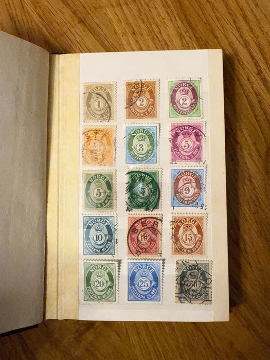 Colecție de timbre poștale norvegiene | 1930–1980