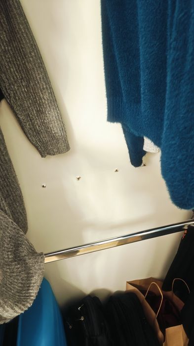 Dulap / Dressing cu uși glisante și oglinzi - 3,35 m - lemn maro