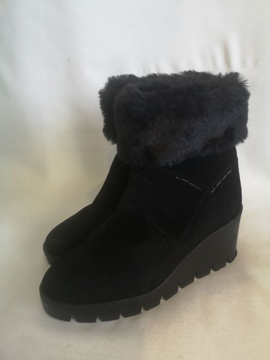 Боти естествен велур, номер 39