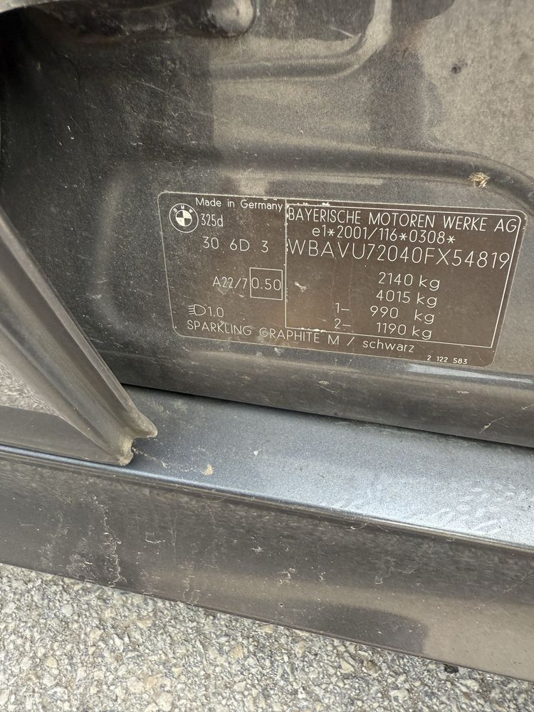 BMW E91 325d 197 НА ЧАСТИ!