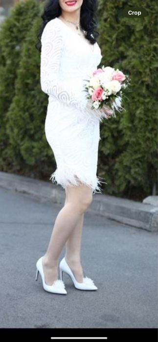 Vand rochie pt cununia civila