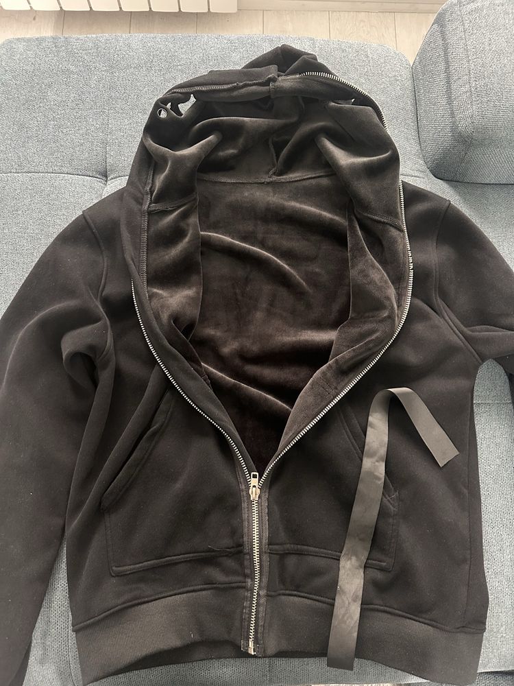 Кофта Rick owens zip up gimp,размер L