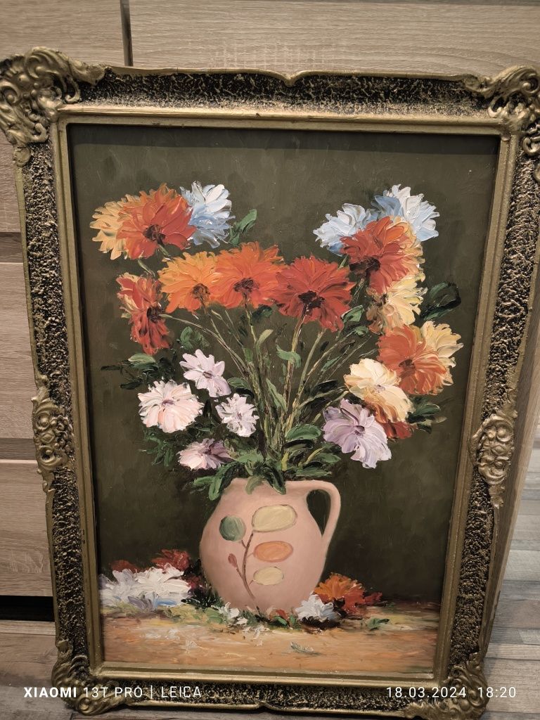 Tablou -Vaza cu flori -