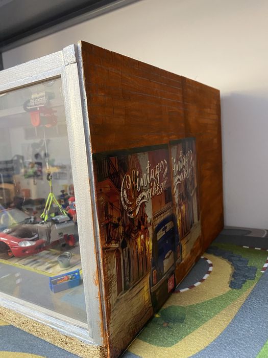 Diorama auto scara 1:18