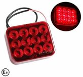1 БРОЙ LED Задна Светлина За Мъгла Стоп Червен 12V E11 Стоп за ремарке