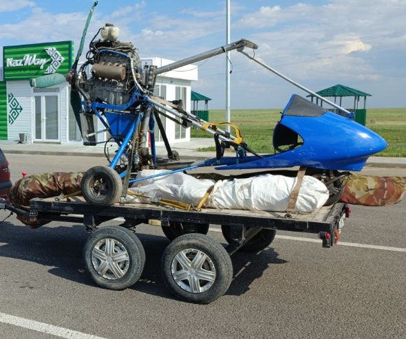 Мото дельтаплан химик