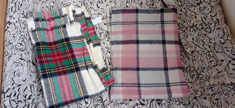 Зимний комплект: кардиган Zara, ушанка, палантин, шарф