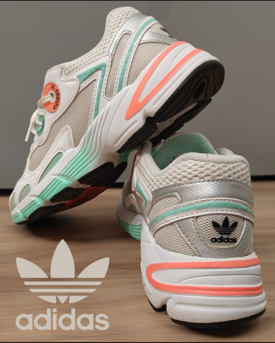 Pantofi sport Adidas Originals Astir White Pulse Mint Crimson Women's