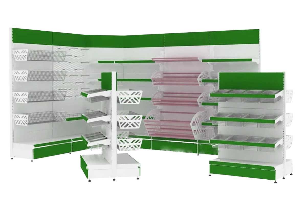 Торговые стеллажи, оборудования для магазинов, бутиков asts
