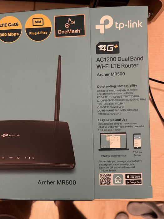 Router 4G+ TP-Link MR500