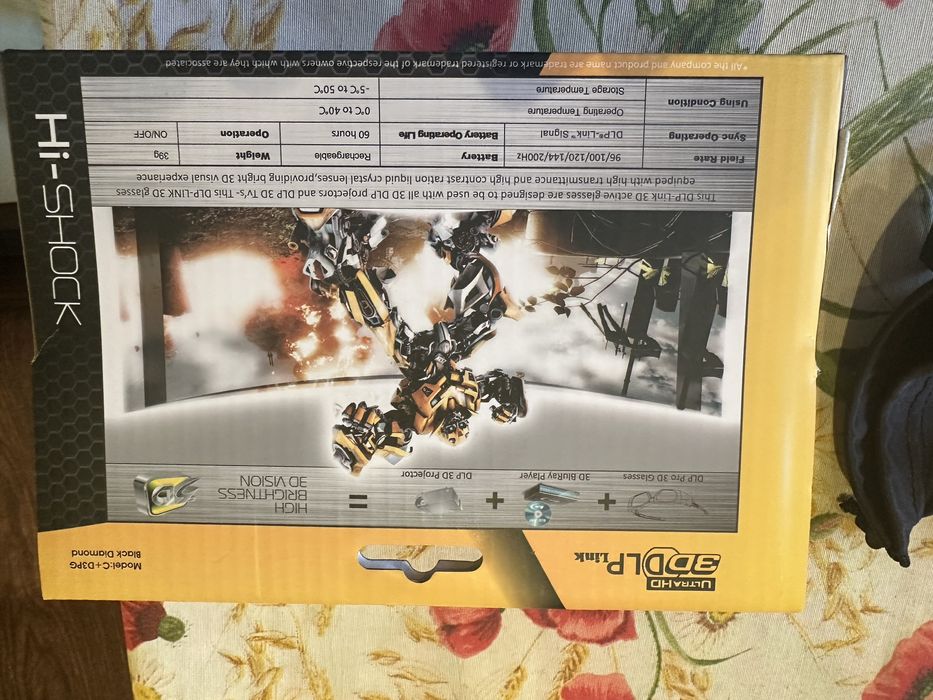 3d glasses /3д очила hi-shock