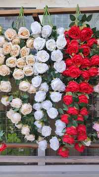 Искусственные розы свисающие 34 Розы